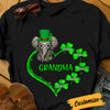Personalized Mom Grandma Patrick's Day Elephant T Shirt JR211 23O36 1