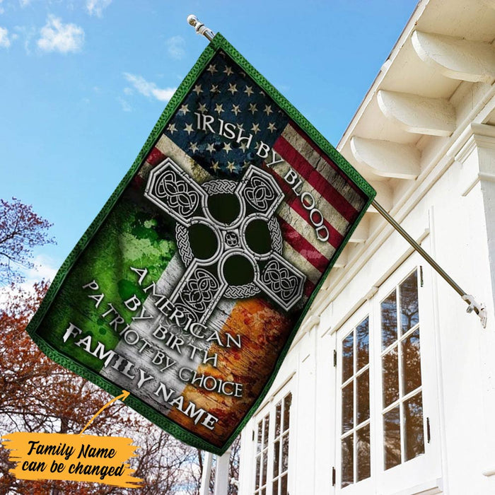 Personalized Patrick's Day Proud Irish Flag JR214 30O36 1