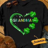 Personalized Mom Grandma Patrick's Day T Shirt JR216 26O34 thumb 1