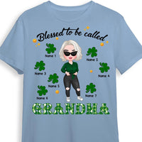 Personalized Mom Grandma Patrick's Day T Shirt JR212 26O58 thumb 1