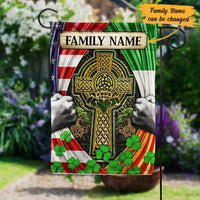 Personalized Patrick's Day Proud Irish Flag JR215 95O57 thumb 1