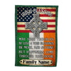 Personalized Patrick's Day Proud Irish Flag JR214 95O57 1