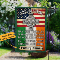 Personalized Patrick's Day Proud Irish Flag JR214 95O57 thumb 1