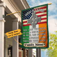 Personalized Patrick's Day Proud Irish Flag JR214 95O57 thumb 1