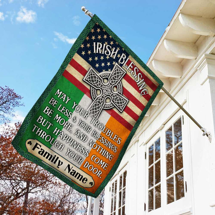 Personalized Patrick's Day Proud Irish Flag JR214 95O57 1