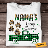 Personalized Mom Grandma Patrick's Day T Shirt JR216 23O24 thumb 1