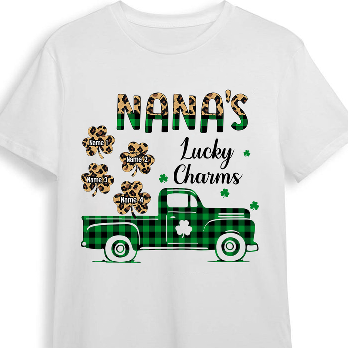 Personalized Mom Grandma Patrick's Day T Shirt JR216 23O24 1