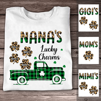 Personalized Mom Grandma Patrick's Day T Shirt JR216 23O24 thumb 1