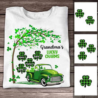 Personalized Mom Grandma Patrick's Day T Shirt JR211 26O58 thumb 1