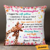 Personalized Granddaughter Hug This Giraffe Pillow JR243 23O57 1