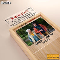 Personalized Couple Gift  The Day I Met You Picture Frame Light Box 31423 thumb 1