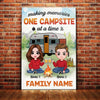Personalized Camping Campsite Memory Couple Poster JR35 24O34 1