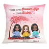 Personalized Sister No Greater Gift Pillow JR242 85O25 1