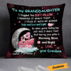 Personalized Granddaughter Flamingo Pillow JR247 24O23 1