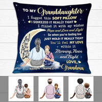 Personalized Hug This Granddaughter Pillow JR243 30O47 thumb 1