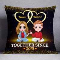 Personalized Couple Together Pillow JR241 30O53 thumb 1