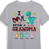 Personalized Dinosaur Mom Grandma T Shirt JR245 95O53 1