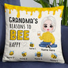 Personalized Love Mom Grandma Bee Pillow JR276 23O23 1