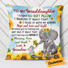 Personalized Mom Grandma Daughter Granddaughter Elephant Pillow JR241 26O34 1