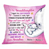 Personalized Granddaughter Elephant Pillow JR245 26O34 1