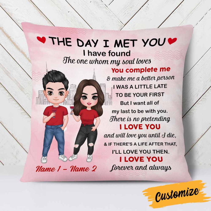 Personalized Couple Pillow JR246 26O58 1