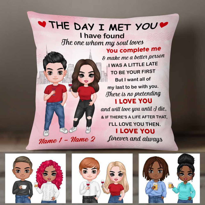 Personalized Couple Pillow JR246 26O58 1