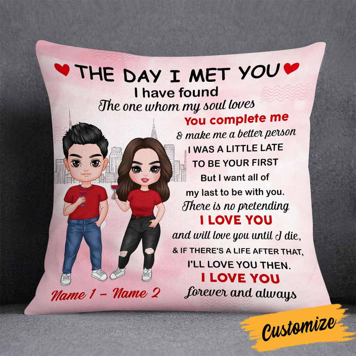 Personalized Couple Pillow JR246 26O58 1