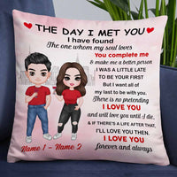 Personalized Couple Pillow JR246 26O58 thumb 1