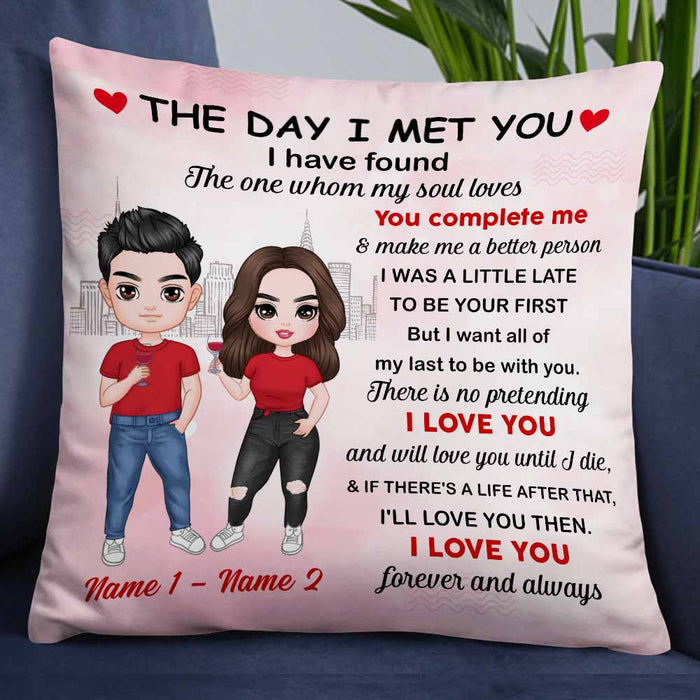 Personalized Couple Pillow JR246 26O58 1