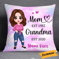 Personalized Mom Grandma Pillow JR247 26O34 thumb 1