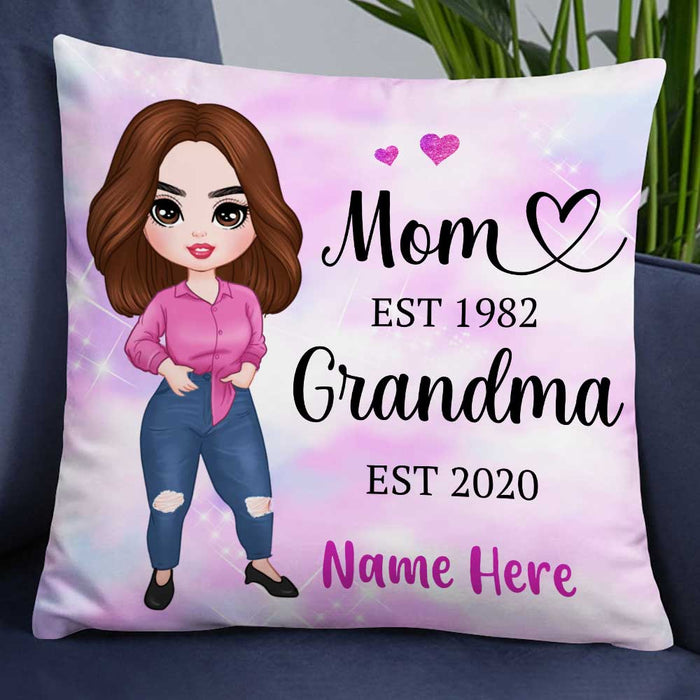 Personalized Mom Grandma Pillow JR247 26O34 1