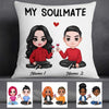 Personalized Couple Icon Love My Soulmate Pillow JR265 23O57 1