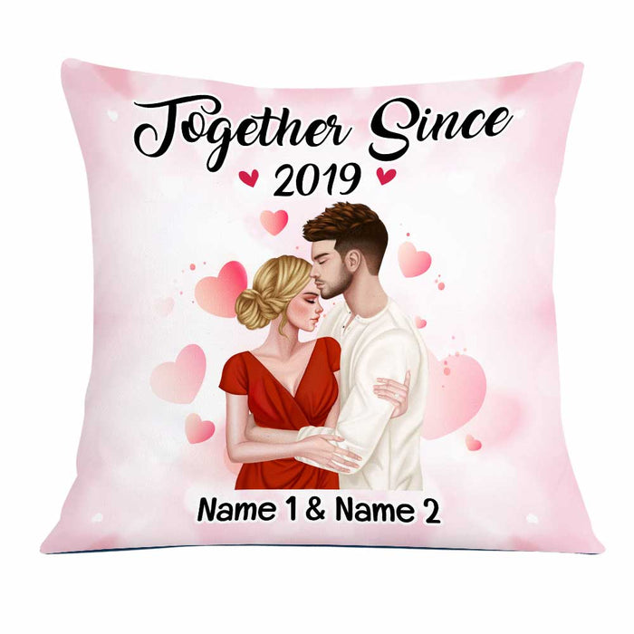 Personalized Valentine Together Couple Love Pillow JR254 23O23 1