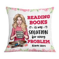 Personalized Love Book Girl Pillow JR241 23O36 thumb 1