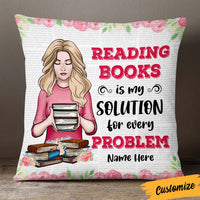 Personalized Love Book Girl Pillow JR241 23O36 thumb 1