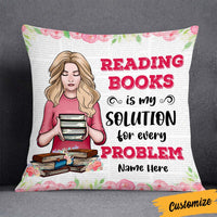 Personalized Love Book Girl Pillow JR241 23O36 thumb 1