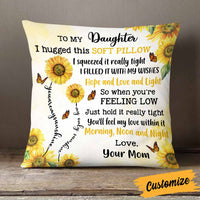 Personalized Mom Grandma Daughter Granddaughter Pillow JR244 26O58 thumb 1