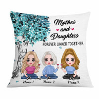 Personalized Mom Daughter Pillow JR242 26O58 thumb 1