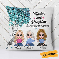Personalized Mom Daughter Pillow JR242 26O58 thumb 1