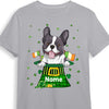 Personalized Dog Patrick's Day T Shirt JR252 30O53 1