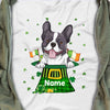 Personalized Dog Patrick's Day T Shirt JR252 30O53 1