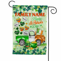 Personalized St Patrick's Day Flag JR251 24O34 thumb 1