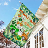 Personalized St Patrick's Day Flag JR251 24O34 thumb 1