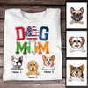 Personalized Dog Patrick's Day Dog Mom T Shirt JR252 85O53 1