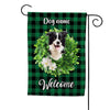 Personalized St Patrick's Day Dog Flag JR259 24O25 1