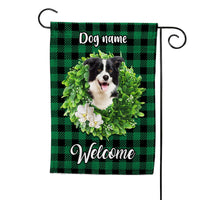 Personalized St Patrick's Day Dog Flag JR259 24O25 thumb 1