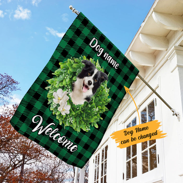 Personalized St Patrick's Day Dog Flag JR259 24O25 1