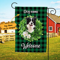 Personalized St Patrick's Day Dog Flag JR259 24O25 thumb 1