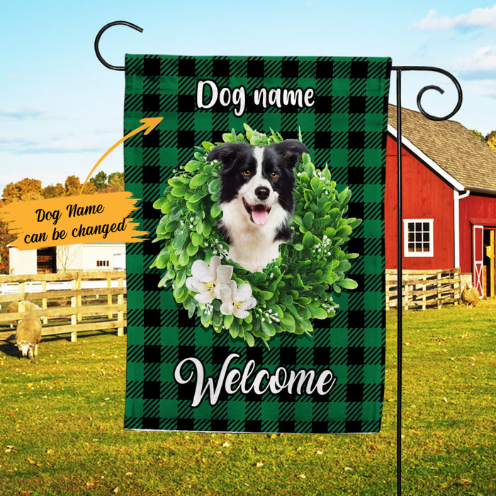 Personalized St Patrick's Day Dog Flag JR259 24O25 1