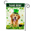 Personalized Dog  Photo St Patrick's Day Flag JR253 85O47 1